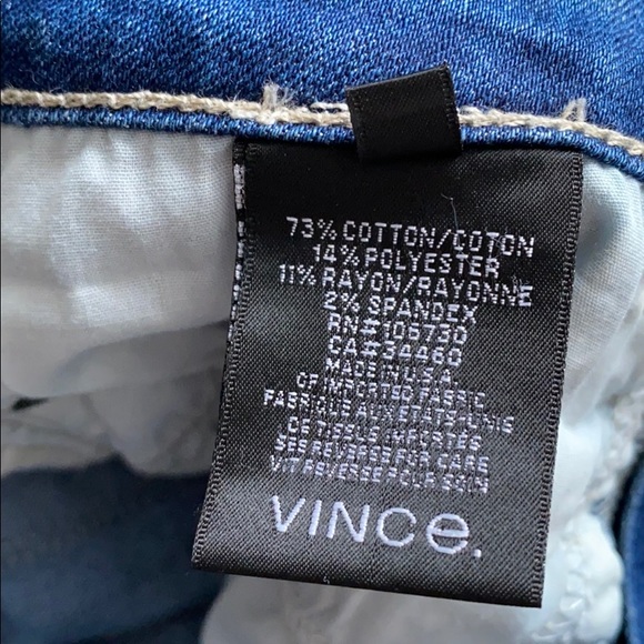 Vince Jeans Light Wash Dylan Skinny - Picture 8 of 10